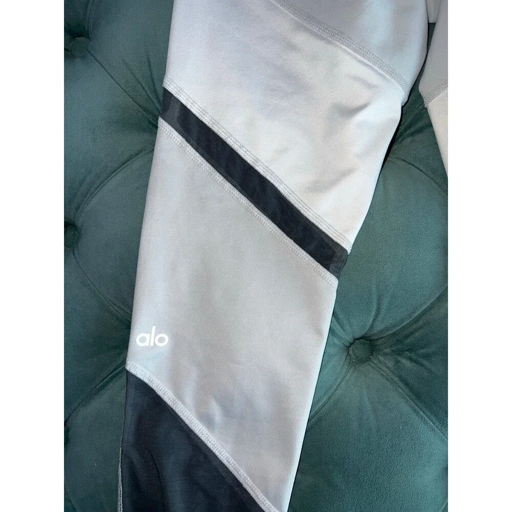 Alo Yoga Sheila Mesh Leggings 26.5in Size Extra Small XS Womens